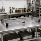 Thumbnail image #2 for Eagle Group QuadTruss QA2172C Commercial Wire Shelf, 72"W x 21"D, Chrome-Plated, 600 lb Capacity Case of 2