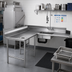 Thumbnail image #2 for Eagle Group Corner Soiled Dishtable with Pre-Rinse Sink, 84-Inch Machine-to-Corner, Left-to-Right, 304 Stainless Steel