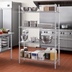 Thumbnail image #2 for Advance Tabco Special Value Series Heavy Duty Chrome Plated Wire Shelf, 42 Inch W x 24 Inch D