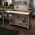 Thumbnail image #2 for Advance Tabco Triumph (Supreme) 3-Well Electric Hot Food Table with Undershelf and Cutting Board, 47-1/8