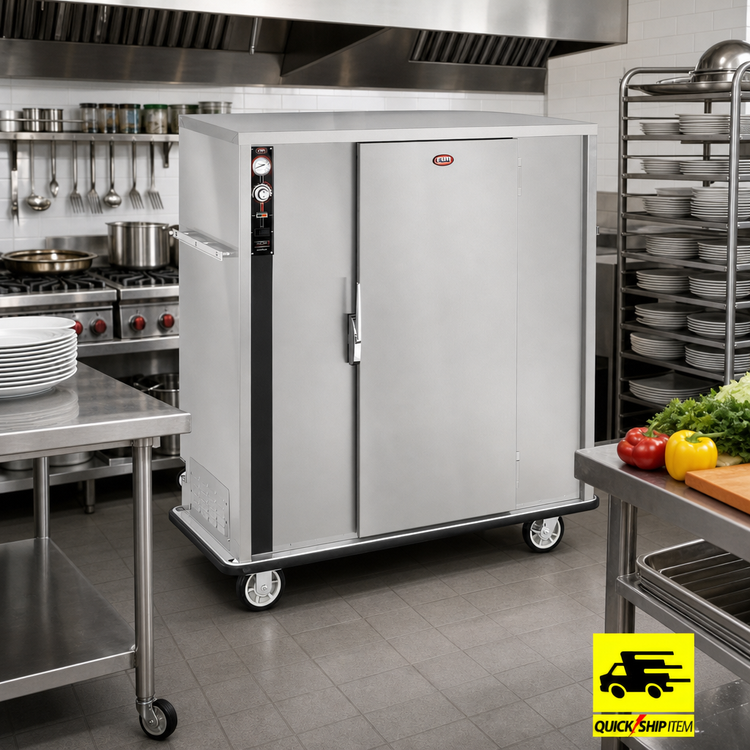 Product image #3 for FWE P-Series P-120 Mobile Heated Banquet Cart, 96-120 Covered Plate Capacity, Single Door