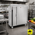 Thumbnail image #3 for FWE P-Series P-120 Mobile Heated Banquet Cart, 96-120 Covered Plate Capacity, Single Door