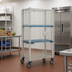 Thumbnail image #2 for MetroMax Q Mobile Wire Security Cage with 4 Casters, No Intermediate Shelves
