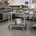Thumbnail image #2 for MetroMax Q 2-Shelf Polymer Utility Bus Cart, 18