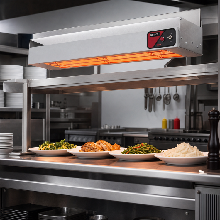 Product image #2 for Nemco 60-Inch Dual Infrared Strip Heater with Infinite Temperature Control, 208V