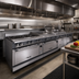 Thumbnail image #2 for Vulcan V Series 12-Inch Heavy Duty Modular Gas Range with 2 Open Burners