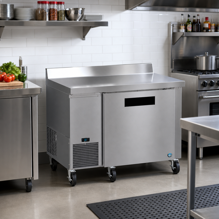 Product image #2 for Hoshizaki Steelheart 46-Inch Worktop Freezer, One Solid Door, 11.78 Cu. Ft., Side-Mounted Self-Contained Refrigeration