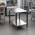 Thumbnail image #1 for Alto-Shaam CTX Stainless Steel Equipment Stand with Seismic Feet and Lower Shelf