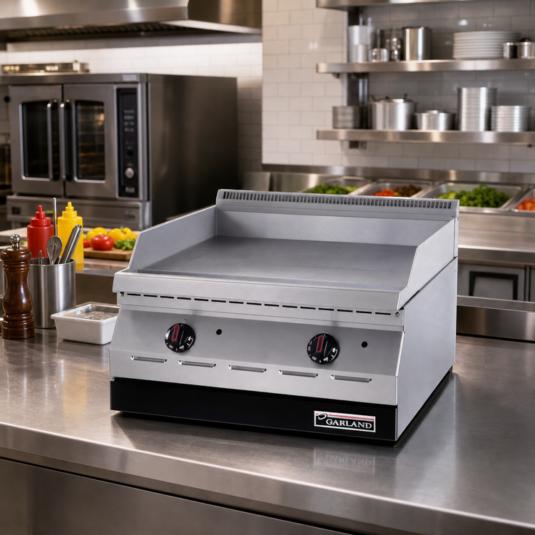 Product image #2 for Garland Designer Series 15-Inch Countertop Gas Griddle with Thermostatic Controls