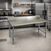 Thumbnail image #2 for Eagle Spec-Master 84-Inch x 36-Inch Stainless Steel Work Table with 4-1/2-Inch Backsplash and Tubular Base