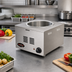 Thumbnail image #2 for RedHots Countertop Electric Cooker/Food Warmer with 11 Quart Round Pan, Wet or Dry Operation, 120V