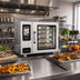 Thumbnail image #2 for Alto-Shaam Prodigi Pro Gas Boilerless Countertop Combi Oven/Steamer, Wi-Fi Controls, 7 Sheet Pan / 16 Hotel Pan Capacity
