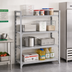 Thumbnail image #3 for Cambro Camshelving Premium 4-Shelf Solid Add-On Polymer Shelving Unit, 60