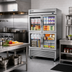 Thumbnail image #2 for True Two-Section Glass Door Reach-In Refrigerator, Stainless Steel, Self-Contained Bottom Mount