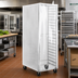 Thumbnail image #2 for Advance Tabco Full-Height Enclosed Heavy-Duty Plastic Rack Cover with Clear Front