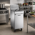 Thumbnail image #2 for Vulcan Commercial Floor Model Natural Gas Fryer, 15-1/2 Inch Wide, 45-50 lb Oil Capacity