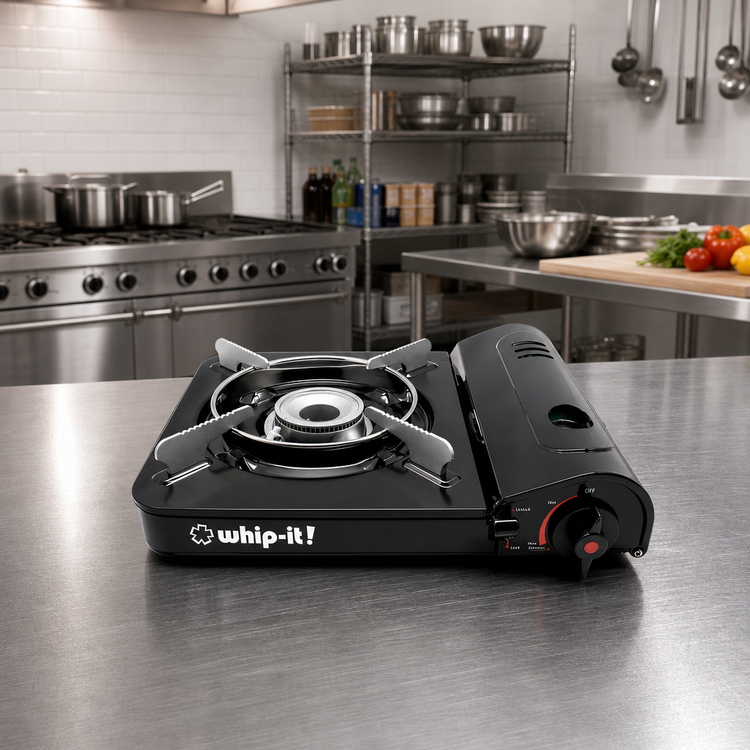 Product image #3 for Whip-It! Hot Spot Portable Butane Countertop Stove with 9,000 BTU Burner