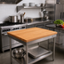 Thumbnail image #2 for John Boos Appalachian Red Oak Edge Grain Island Countertop, 36 x 36 x 1-1/2 Inch, Penetrating Oil Finish