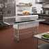 Thumbnail image #2 for BlendPort® Floor Model Three-Compartment Stainless Steel Sink with Right-Hand 24-Inch Drainboard, 24 x 24 Bowls