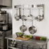 Thumbnail image #2 for Advance Tabco Special Value Series Wall-Mounted Double-Bar Stainless Steel Pot Rack, 36 x 12 x 12 Inches
