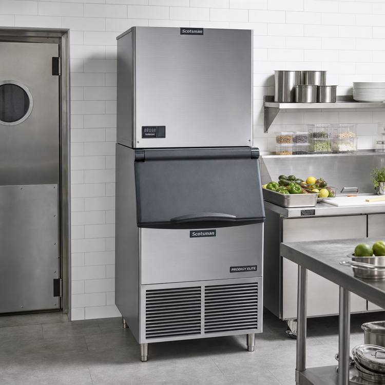 Product image #2 for Scotsman Prodigy ELITE Remote Air-Cooled Modular Cube Ice Machine, Medium Cube, 996 lb/Day