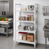 Thumbnail image #3 for Camshelving Premium 4-Shelf Solid Stationary Starter Unit, 21 x 30 x 84 Inches, Speckled Gray