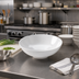 Thumbnail image #3 for American Metalcraft 56 oz White Melamine Round Noodle Bowl, 10 Inch Diameter