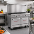 Thumbnail image #2 for 48-Inch Gas Range with 7 Burners, Standard Oven, and Cabinet Base