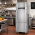 Thumbnail image #2 for Victory UltraSpec Pass-Thru Heated Holding Cabinet with 4 Half-Height Solid Hinged Doors, 1-Section, Standard Depth