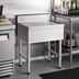 Thumbnail image #2 for Freestanding Underbar Drain Board, 36 x 18 x 34 Inches, 304 Stainless Steel