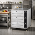 Thumbnail image #2 for Serv-Ware 3-Drawer Electric Drawer Warmer with LED Digital Controls