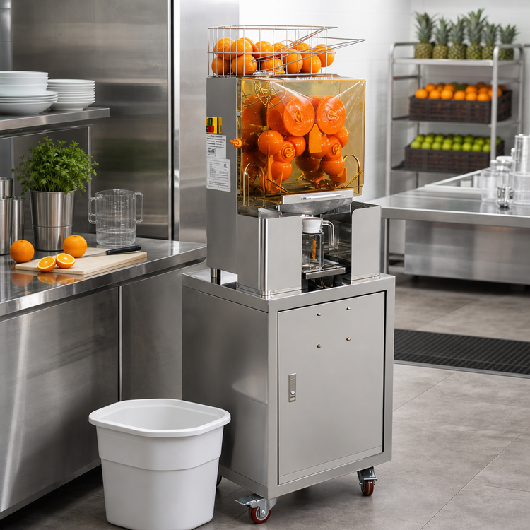 Product image #3 for Stainless Steel Orange Juice Extractor Stand for Model 44228 with Polypropylene Bucket