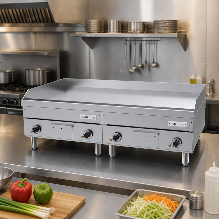 Product image #2 for Garland E24 Series 48-Inch Heavy-Duty Electric Countertop Griddle
