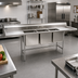 Thumbnail image #2 for Eagle S16 Series 3-Compartment 304 Stainless Steel Sink with 18-Inch Right-Hand Drainboard, 89-1/2 Inches Wide