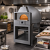Thumbnail image #2 for Marra Forni Enclosed Facade Gas-Fired Brick Pizza Oven with 55-1/8-Inch Round Deck