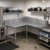 Thumbnail image #2 for John Boos Pro-Bowl L-Shaped Corner Clean Dishtable, 60