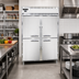 Thumbnail image #2 for Continental Refrigerator Designer Line D2FENHD Two-Section Wide Reach-In Freezer