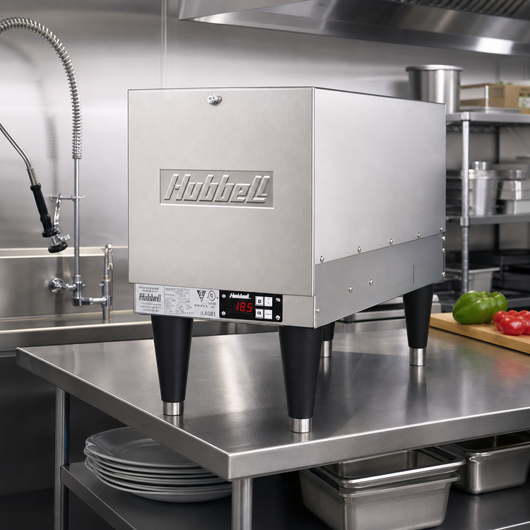Product image #2 for Hubbell Water Heaters J69 Electric 6-Gallon 9 kW Booster Heater with Stainless Steel Tank