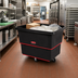 Thumbnail image #2 for Rubbermaid Commercial Products Open-Top Utility Truck, 16 Cu. Ft., 1000 lb Capacity, Black