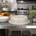 Thumbnail image #3 for Cambro Versa Camcover Round Fiberglass Plate Cover, 12-1/4-Inch Inside Diameter, Antique Parchment