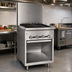 Thumbnail image #2 for Bistro 48-Inch Gas Charbroiler with Cabinet Base