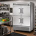 Thumbnail image #2 for True Two-Section Reach-In Refrigerator with 4 Solid Half Swing Doors