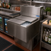 Thumbnail image #3 for BK Resources Insulated Underbar Ice Bin with Sliding Cover, 30 Inch x 21 Inch, 97 lb Capacity, 304 Stainless Steel