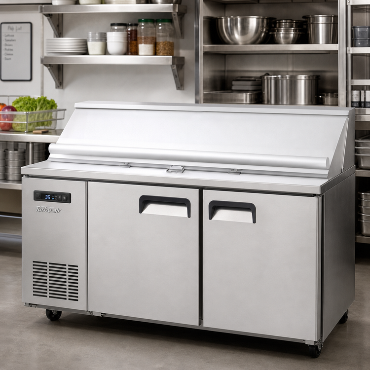 Product image #2 for Turbo Air NCT-50-W 50-Inch White Night Cover for TOM-50SW(B)-N & TOM-50L