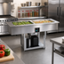 Thumbnail image #2 for Duke FCP2-SL Slimline Drop-In Flush Mount 2-Section Cold Pan Unit