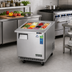 Thumbnail image #2 for Everest Refrigeration EOTP1 Open Top Mega-Top Refrigerated Prep Table, 1 Section, 27-3/4 Inch Wide, 12 x 1/6 Pan Capacity