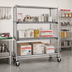Thumbnail image #2 for Metro Super Erecta Mobile Standard-Duty Stainless Steel Security Cage, 52-3/4
