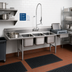Thumbnail image #2 for Spec-Master SDTPL-124-14/3 Soiled Dishtable with 3-Compartment Pot Sink, 124