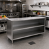 Thumbnail image #2 for Eagle Spec-Master Open Front Plate Cabinet with Stainless Steel Top, 84 x 15 Inch