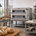 Thumbnail image #2 for Artisan 2-Deck Electric Stone Hearth Deck Oven with Programmable Controls, Steam Injection, End Load, 8-Inch Deck Height